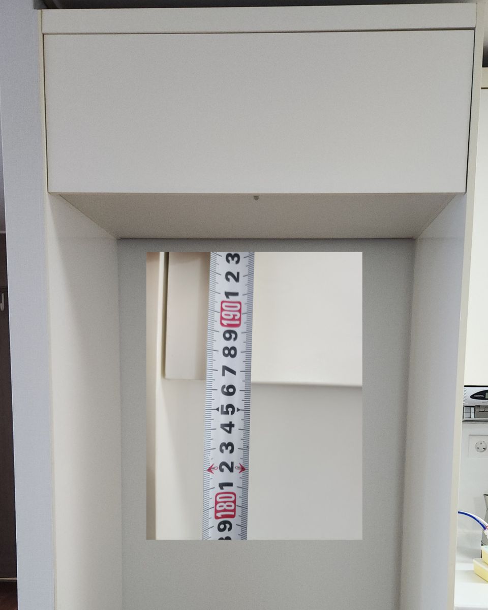 냉장고장 상부장리폼 시공 전